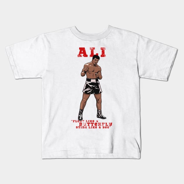 Ali Kids T-Shirt by ohshirtdotnet